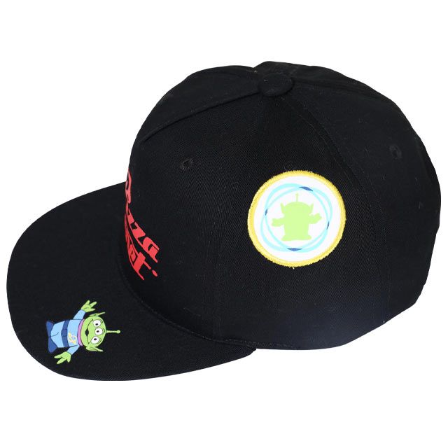 【ベビードール】リトルグリーンメン ツイルキャップ 0229 / トイ・ストーリー ベビーサイズ キッズ 帽子 雑貨 日よけ 平つば フラットバイザー デニムキャップ サイズ調整機能有り