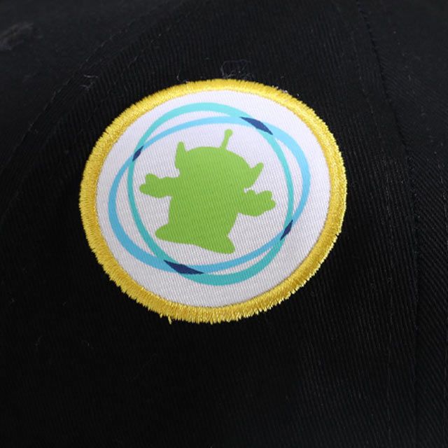 【ベビードール】リトルグリーンメン ツイルキャップ 0229 / トイ・ストーリー ベビーサイズ キッズ 帽子 雑貨 日よけ 平つば フラットバイザー デニムキャップ サイズ調整機能有り