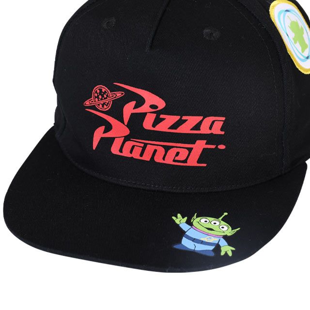 【ベビードール】リトルグリーンメン ツイルキャップ 0229 / トイ・ストーリー ベビーサイズ キッズ 帽子 雑貨 日よけ 平つば フラットバイザー デニムキャップ サイズ調整機能有り