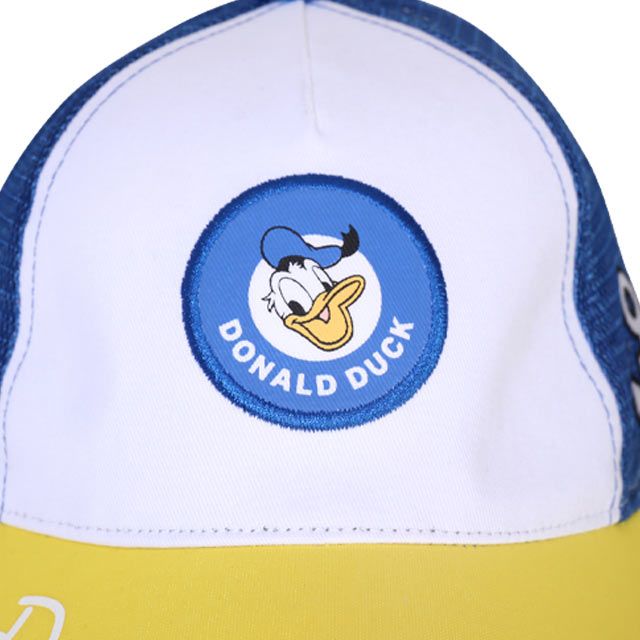 【ベビードール】ドナルド なりきるメッシュキャップ 0234 / ベビーサイズ キッズ 帽子 ぼうし CAP 日除け UV対策 日焼け対策  サイズ調節可能 リフレクター付き