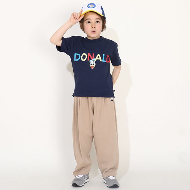 【ベビードール】ドナルド なりきるメッシュキャップ 0234 / ベビーサイズ キッズ 帽子 ぼうし CAP 日除け UV対策 日焼け対策  サイズ調節可能 リフレクター付き