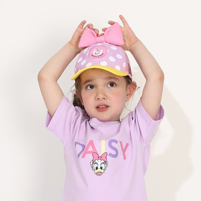 【ベビードール】デイジー なりきるメッシュキャップ 0234 / ベビーサイズ キッズ 帽子 ぼうし CAP 日除け UV対策 日焼け対策  サイズ調節可能 リフレクター付き