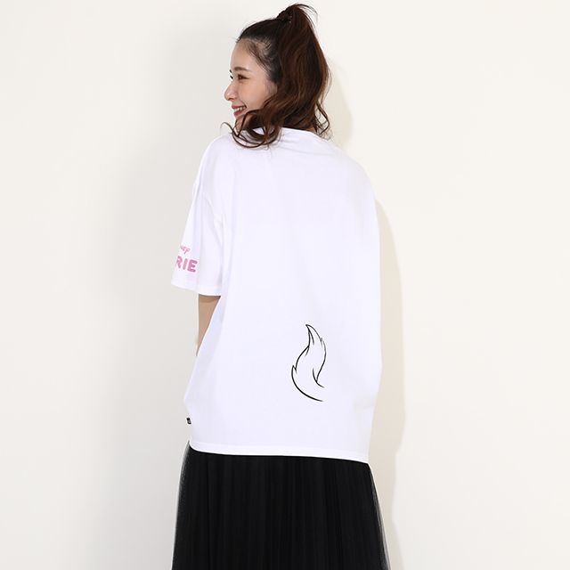 【ベビードール】マリー 親子お揃い キャラクターフェイスTシャツ 0320A / 大人 ユニセックス 男女兼用 リンクコーデ ペアルック 親子コーデ 半袖 トップス フリーサイズ 天竺素材 ワイドシルエット キャットコレクション 猫の日 猫キャラクター CAT