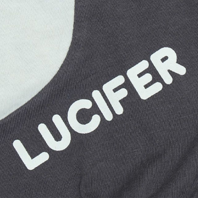 【ベビードール】ルシファー なりきる帽子付きロンパース 0321B / 70-80cm ベビー服 リンクコーデ ペアルック 親子コーデ 半袖 つなぎ ボディ肌着 フード付き 天竺素材 キャットコレクション 猫の日 猫キャラクター CAT