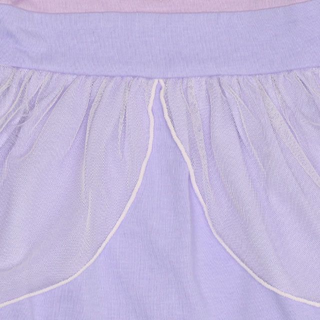 【ベビードール】アリス チュニック＆ブルマ 2点セット 0324B / 70-80cm ベビー服 ベビーサイズ 赤ちゃん 出産祝い 贈り物 プレゼント ドレス コスチューム 袖なし オーガンジー巾着付き