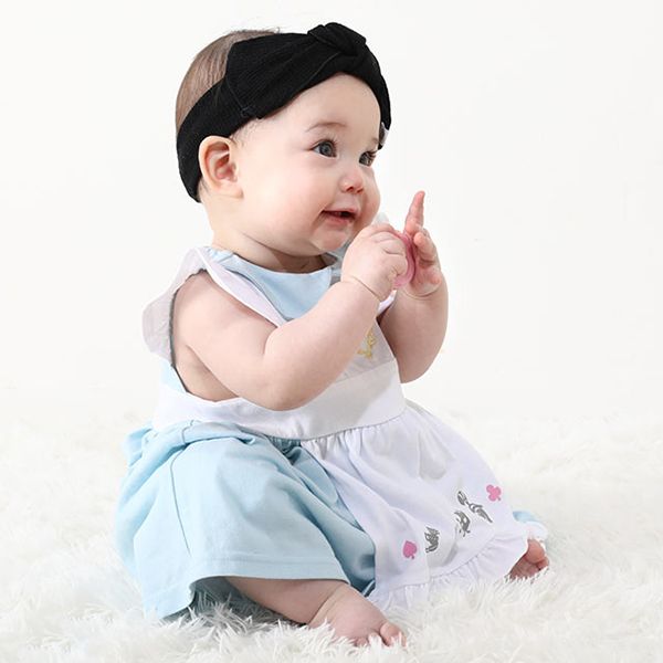 【ベビードール】アリス チュニック＆ブルマ 2点セット 0324B / 70-80cm ベビー服 ベビーサイズ 赤ちゃん 出産祝い 贈り物 プレゼント ドレス コスチューム 袖なし オーガンジー巾着付き