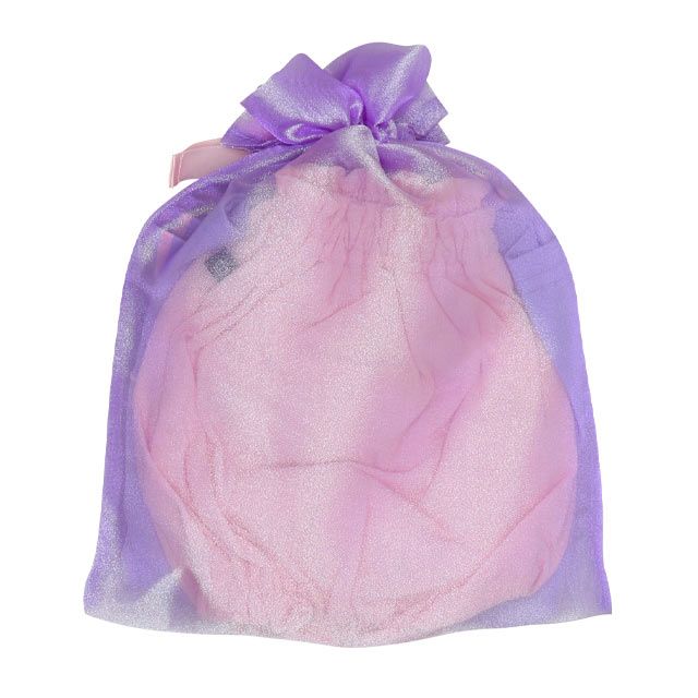 【ベビードール】ラプンツェル チュニック＆ブルマ 2点セット 0324B / 70-80cm ベビー服 ベビーサイズ 赤ちゃん 出産祝い 贈り物 プレゼント プリンセス ドレス コスチューム 袖なし オーガンジー巾着付き