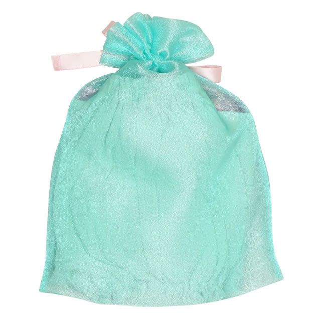 【ベビードール】アリエル チュニック＆ブルマ 2点セット 0324B / 70-80cm ベビー服 ベビーサイズ 赤ちゃん 出産祝い 贈り物 プレゼント プリンセス ドレス コスチューム 袖なし オーガンジー巾着付き