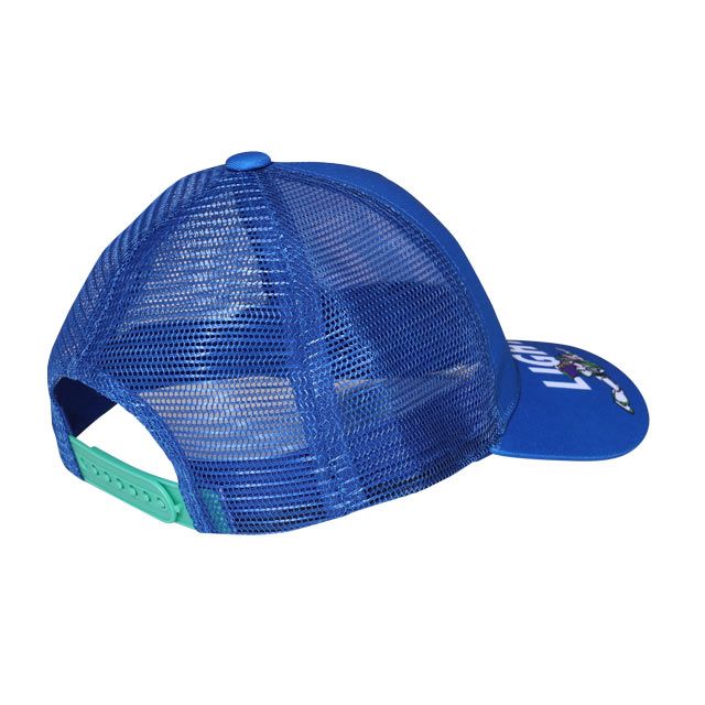 【ベビードール】バズ メッシュキャップ 0397 / トイストーリー 頭回り52-54cm キッズ ぼうし 帽子 サイズ調節可能（ホック） 日よけ 熱中症対策 UV対策