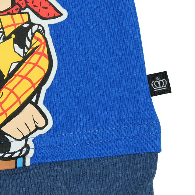 【ベビードール】ジェシー 蓄光キャラクターロンパース 0403B / トイ・ストーリー 80cm ベビーサイズ 赤ちゃん ベビー服 リンクコーデ ペアルック 親子コーデ つなぎ 半袖 ボディ肌着 暗いところで光る 綿100％ 天竺素材