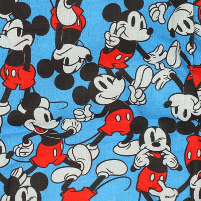 【ベビードール】ミッキー 浴衣ロンパース 0430B / 70-80cm ベビーサイズ 赤ちゃん 出産祝い 贈り物 プレゼント ベビー服 つなぎ 半袖 リンクコーデ ペアルック