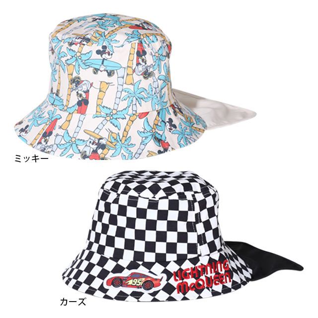 【ベビードール】カーズ UV速乾ハット 0441 / 頭回り52-54cm ぼうし 帽子 紐付き（コードストッパー付き/取り外し可） 日よけ UVカット 熱中症対策 UV対策 セットアップアイテム