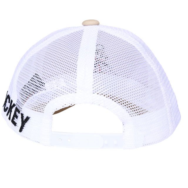 【ベビードール】ミッキー 刺繍メッシュキャップ 0481 / 頭回り52-54cm キッズ ぼうし 帽子 サイズ調節可能（ホック） 日よけ 熱中症対策 UV対策 スポーツ お出かけ レジャー