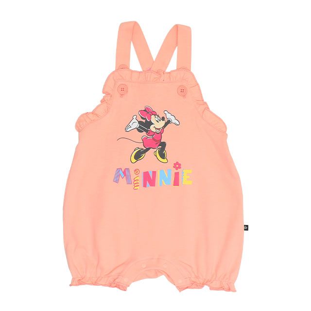 【ベビードール】ミニー ギフトBOX付き 3点ギフトセット 0636B 【DY】 / 70-80cm ベビーサイズ 赤ちゃん 出産祝い 贈り物 プレゼント ベビー服 長袖 ボディスーツ サロペット 帽子 ベビーハット トータルコーディネート 綿100%