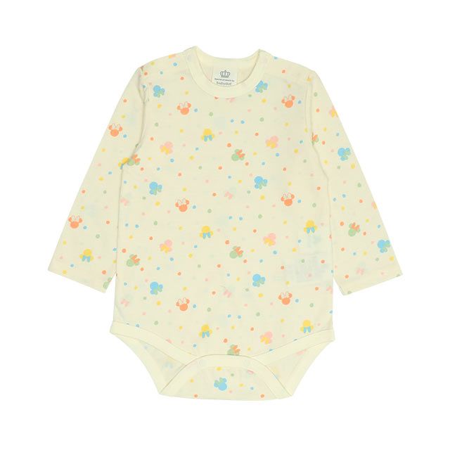 【ベビードール】ミニー ギフトBOX付き 3点ギフトセット 0636B 【DY】 / 70-80cm ベビーサイズ 赤ちゃん 出産祝い 贈り物 プレゼント ベビー服 長袖 ボディスーツ サロペット 帽子 ベビーハット トータルコーディネート 綿100%