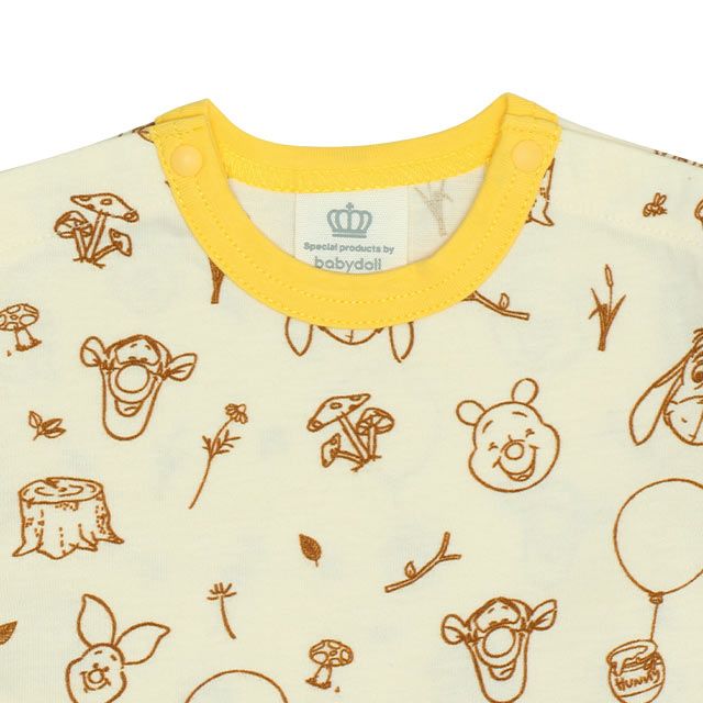 【ベビードール】ミニー ギフトBOX付き 3点ギフトセット 0636B 【DY】 / 70-80cm ベビーサイズ 赤ちゃん 出産祝い 贈り物 プレゼント ベビー服 長袖 ボディスーツ サロペット 帽子 ベビーハット トータルコーディネート 綿100%