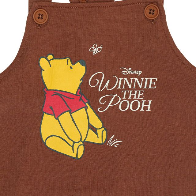 【ベビードール】プー ギフトBOX付き 3点ギフトセット 0636B 【DY】 / 70-80cm ベビーサイズ 赤ちゃん 出産祝い 贈り物 プレゼント ベビー服 長袖 ボディスーツ サロペット 帽子 ベビーハット トータルコーディネート 綿100%