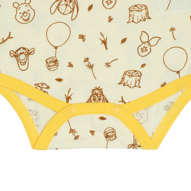 【ベビードール】プー ギフトBOX付き 3点ギフトセット 0636B 【DY】 / 70-80cm ベビーサイズ 赤ちゃん 出産祝い 贈り物 プレゼント ベビー服 長袖 ボディスーツ サロペット 帽子 ベビーハット トータルコーディネート 綿100%