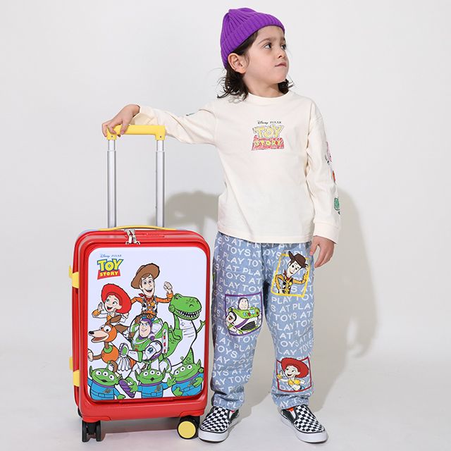 【ベビードール】ミッキー キャリーケース 0638 / 容量36L 機内持ち込みサイズ 旅行 かばん スーツケース ロック機能あり 360度回転キャスター 3段式ハンドルバー