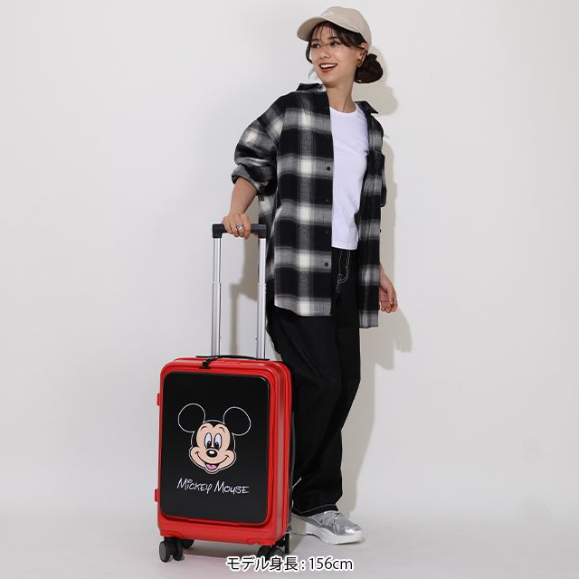 【ベビードール】カーズ キャリーケース 0638 / 容量36L 機内持ち込みサイズ 旅行 かばん スーツケース ロック機能あり 360度回転キャスター 3段式ハンドルバー