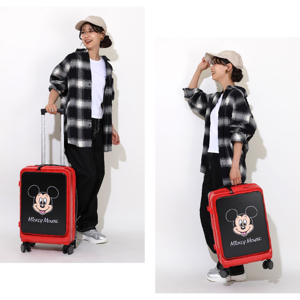 【ベビードール】アナ エルサ キャリーケース 0638 / 容量36L 機内持ち込みサイズ 旅行 かばん スーツケース ロック機能あり 360度回転キャスター 3段式ハンドルバー