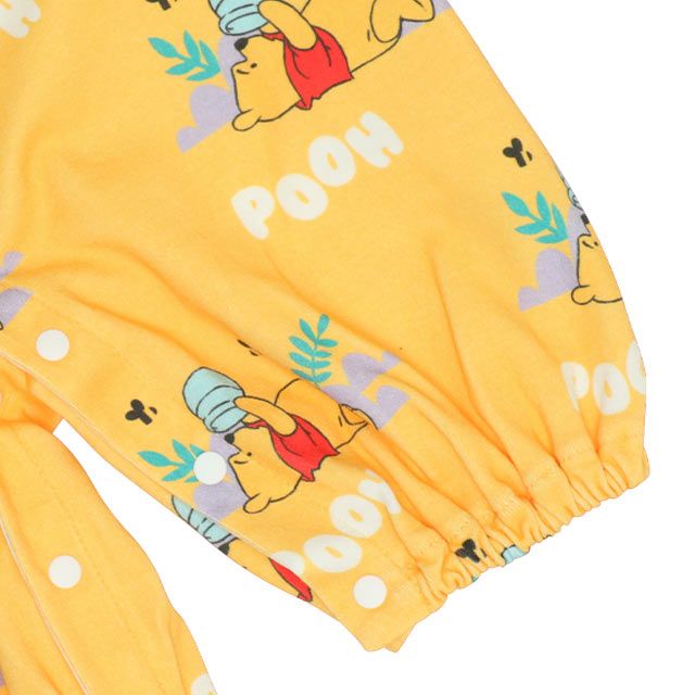 【ベビードール】ミッキー 肌着ドッキング2WAYオール 0714B / 50-70cm ベビーサイズ 赤ちゃん 出産祝い 贈り物 プレゼント ベビー服 つなぎ ドレスオール カバーオール 時短 楽ちん 綿100％