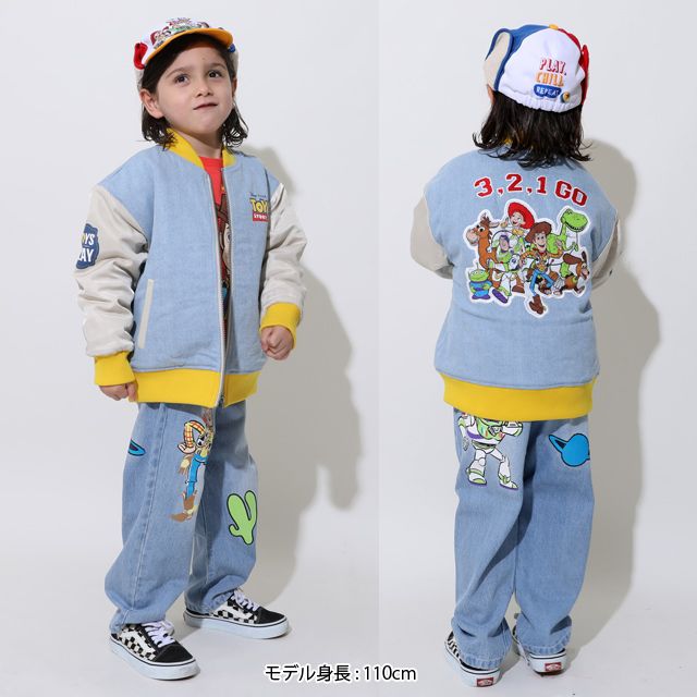 【ベビードール】トイ・ストーリー フライトキャップ 0825 / 頭回り52-54cm キッズ ぼうし 帽子 キャップ サイズ調節可能（ゴム入り） ふわふわ ボア 防寒