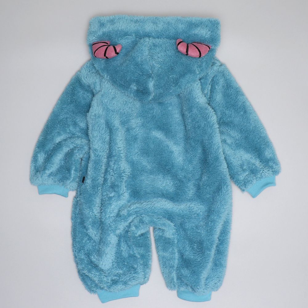 【ベビードール】サリー なりきるボアロンパース 0913B / 70-80cm ベビーサイズ 赤ちゃん 出産祝い 贈り物 プレゼント ベビー服 つなぎ もこもこ ふわふわ ボア 立体モチーフ なりきれる 仮装 コスプレ