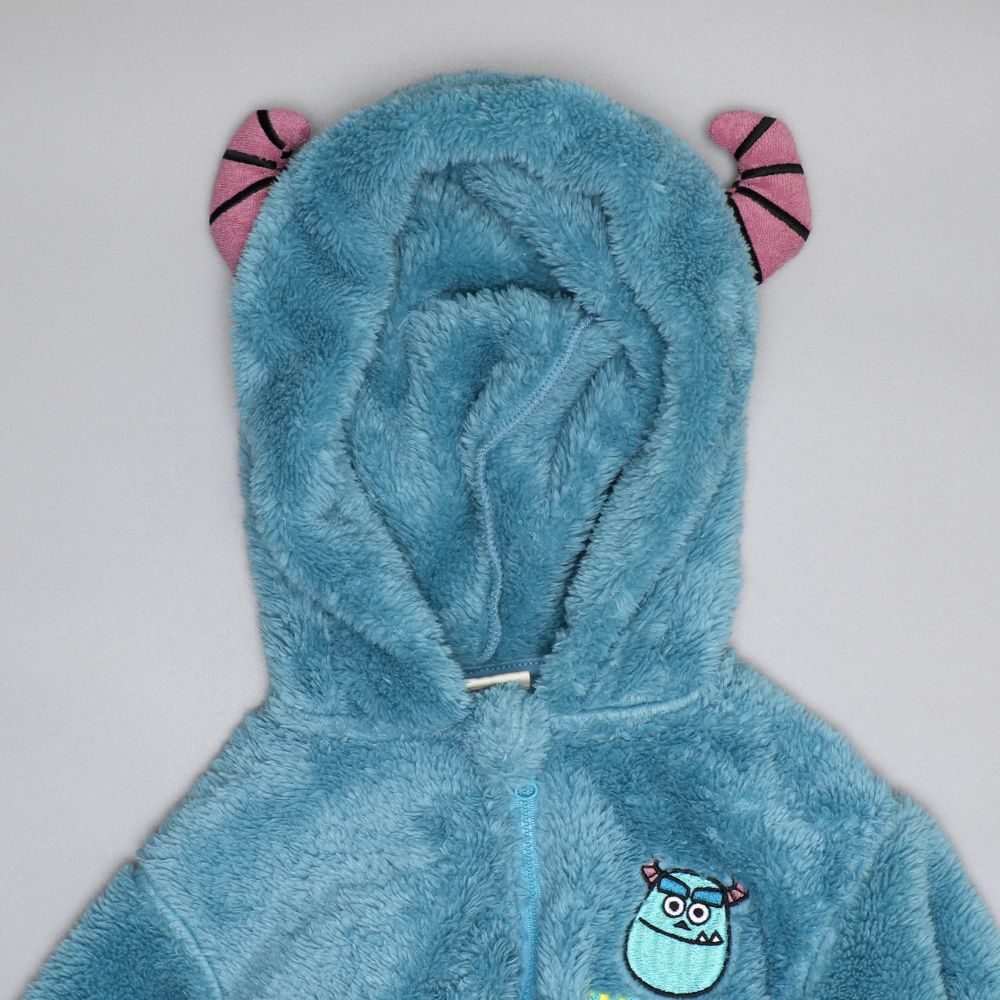 【ベビードール】サリー なりきるボアロンパース 0913B / 70-80cm ベビーサイズ 赤ちゃん 出産祝い 贈り物 プレゼント ベビー服 つなぎ もこもこ ふわふわ ボア 立体モチーフ なりきれる 仮装 コスプレ