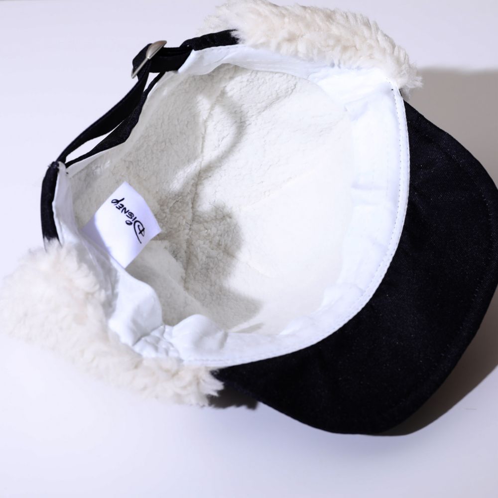 【ベビードール】ミッキー＆フレンズ フライトキャップ 1032 / 頭回り52-54cm キッズ ぼうし 帽子 サイズ調節可能（バックル） もこもこ ボア 耳当て 防寒