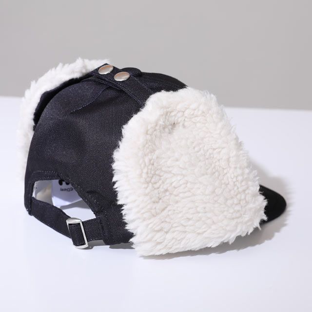 【ベビードール】ミッキー＆フレンズ フライトキャップ 1032 / 頭回り52-54cm キッズ ぼうし 帽子 サイズ調節可能（バックル） もこもこ ボア 耳当て 防寒