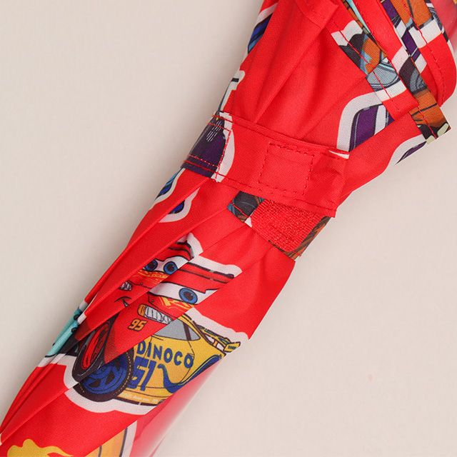 【ベビードール】カーズ キャラクター 傘 1213 (ワンタッチジャンプ式) / 全長50cm キッズ 雑貨 子ども傘 雨具 レイングッズ 羽織り 撥水 透明窓付き ジャンプ傘 雨の日