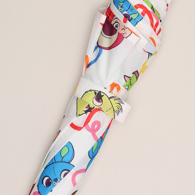 【ベビードール】トイストーリー キャラクター 傘 1213 (ワンタッチジャンプ式) / 全長50cm キッズ 雑貨 子ども傘 雨具 レイングッズ 羽織り 撥水 透明窓付き ジャンプ傘 雨の日