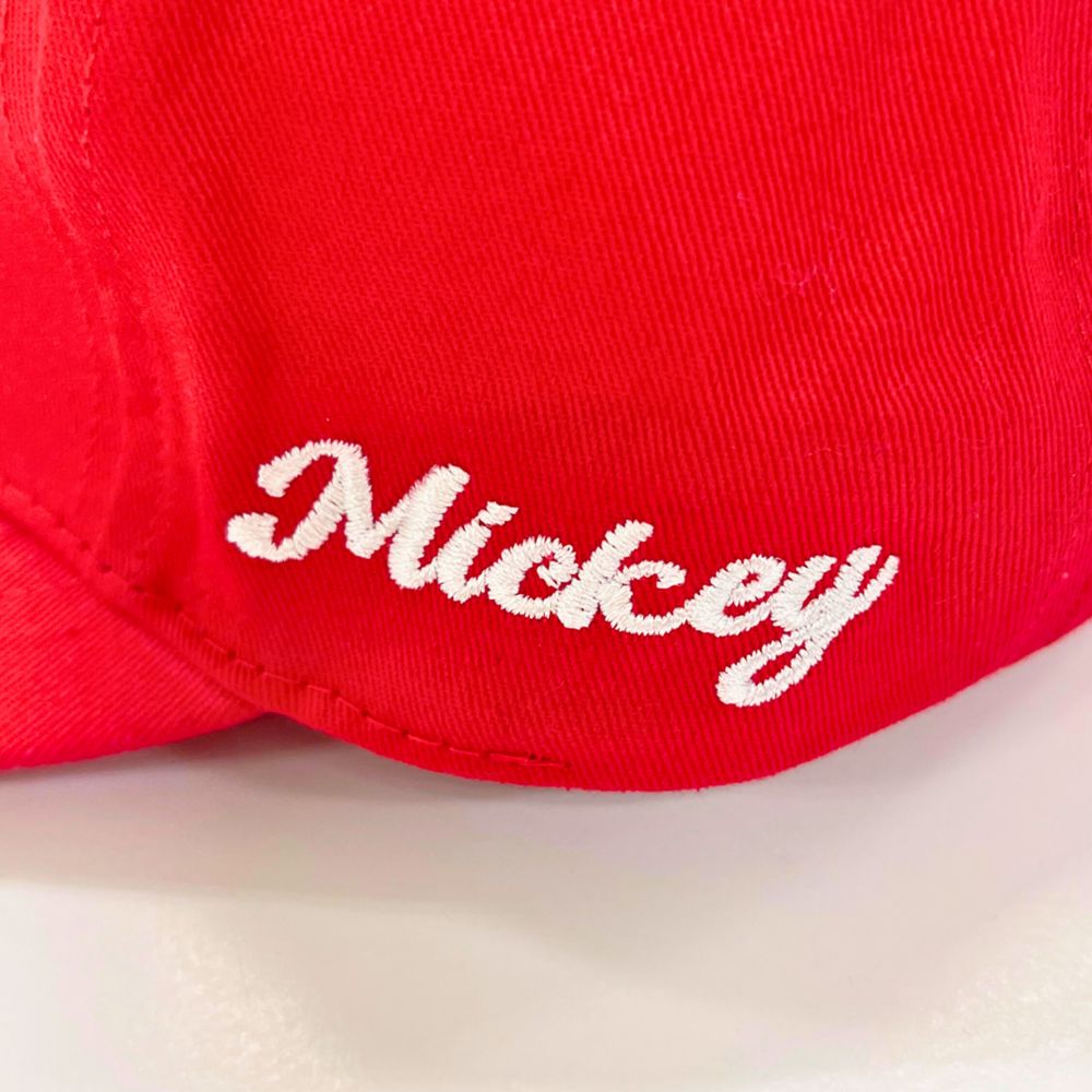 【ベビードール】ミッキー カラーキャップ 1249 / 頭回り:52-54cm キッズ ぼうし 帽子 キャップ CAP ファッション小物 雑貨 日よけ サイズ調整機能有り