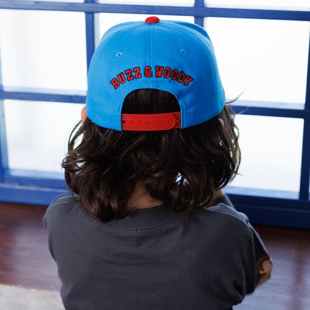 【ベビードール】トイストーリー キャップ 1270 / 頭回り:52-54cm キッズ ファッションアクセサリー 雑貨 帽子 ぼうし CAP 日差し対策 お出かけ レジャー 日除け 通気性 目立つ 派手 ファッション小物 サイズ調整機能有り