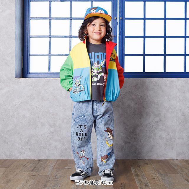 【ベビードール】トイストーリー キャップ 1270 / 頭回り:52-54cm キッズ ファッションアクセサリー 雑貨 帽子 ぼうし CAP 日差し対策 お出かけ レジャー 日除け 通気性 目立つ 派手 ファッション小物 サイズ調整機能有り