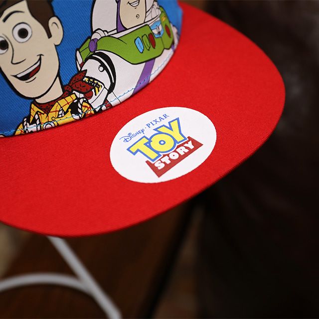 【ベビードール】トイストーリー キャップ 1270 / 頭回り:52-54cm キッズ ファッションアクセサリー 雑貨 帽子 ぼうし CAP 日差し対策 お出かけ レジャー 日除け 通気性 目立つ 派手 ファッション小物 サイズ調整機能有り