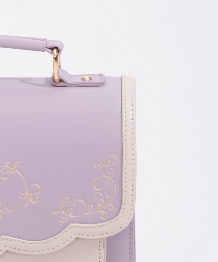 【axes femme】ラプンツェル／サッチェル ラベンダーF