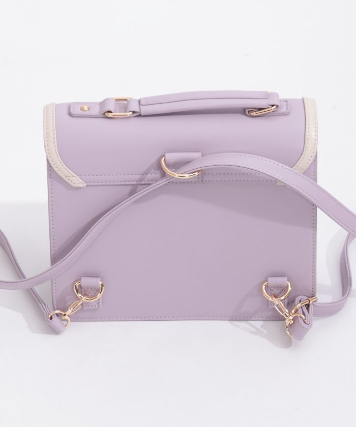 【axes femme】ラプンツェル／サッチェル ラベンダーF