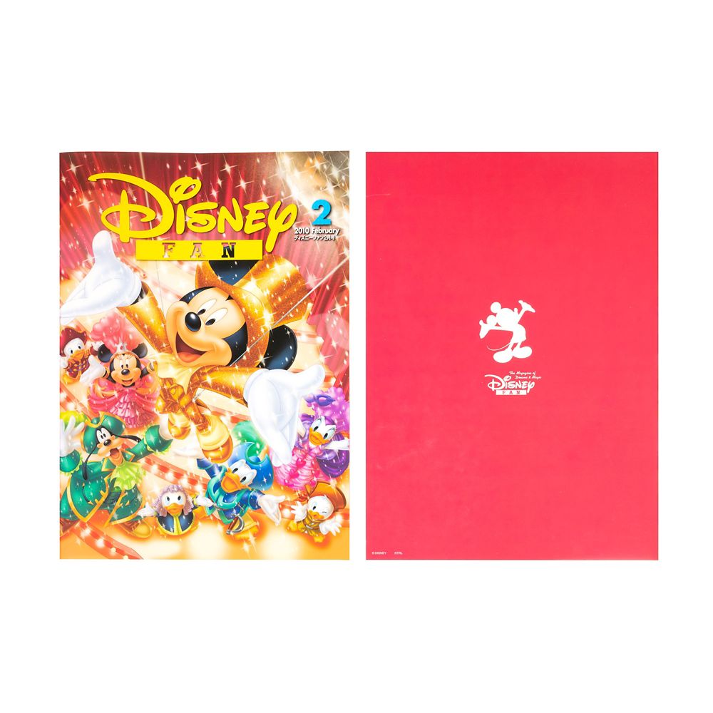 公式 ショップディズニー ミッキー フレンズ クリアファイル D Disney Fan 30th Anniversary