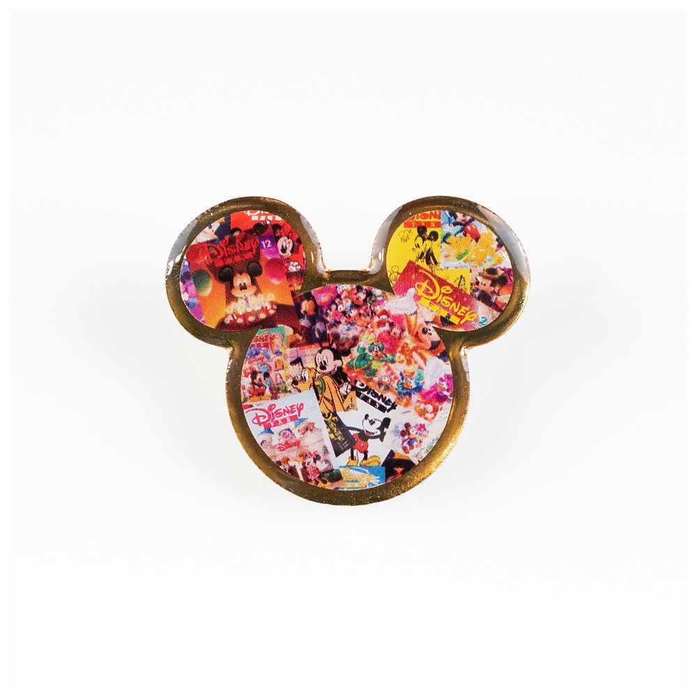 公式 ショップディズニー ミッキー ピンバッジ D Disney Fan 30th Anniversary