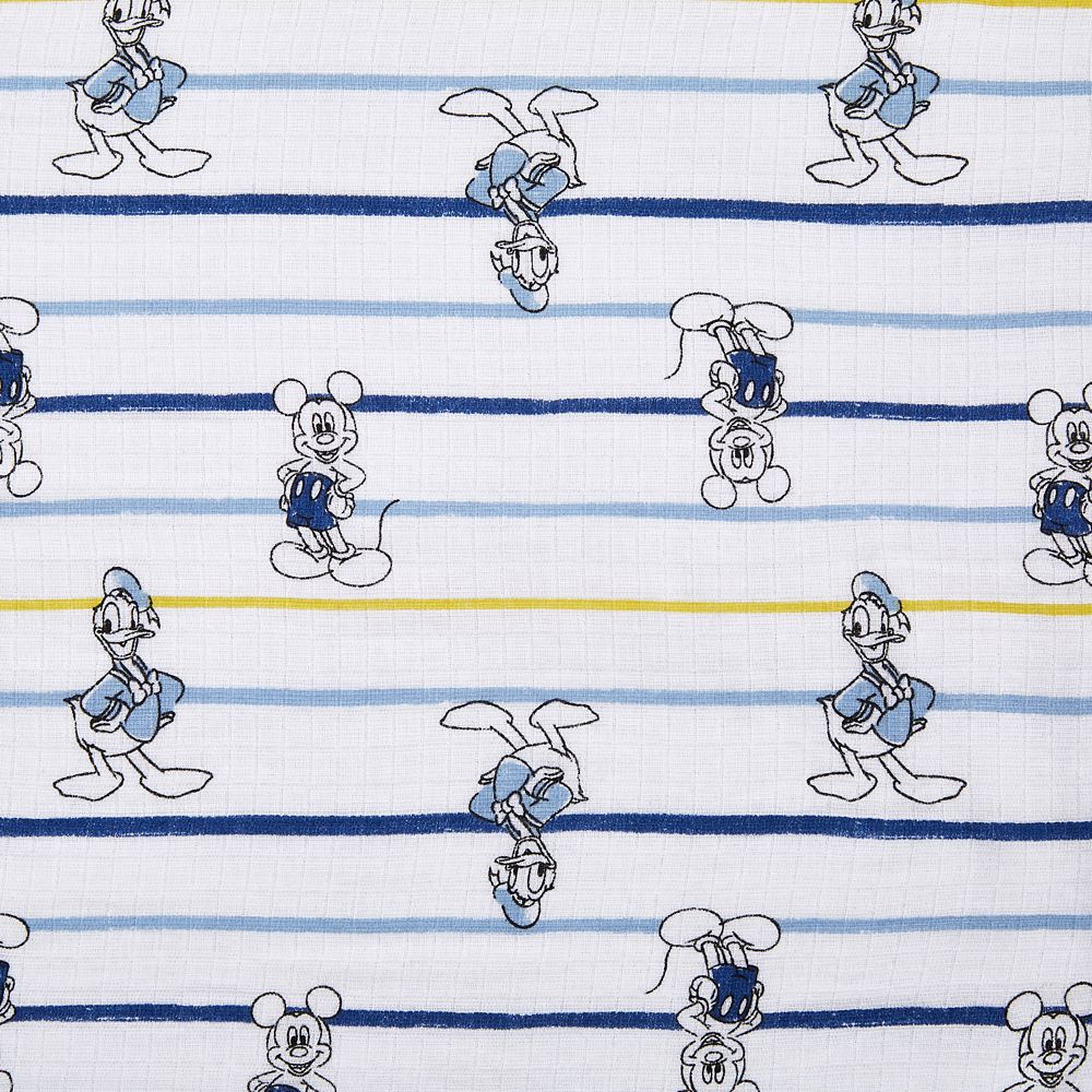 【aden + anais】モスリンスワドル4枚入り mickey stargazer   ESWC40006DIJB