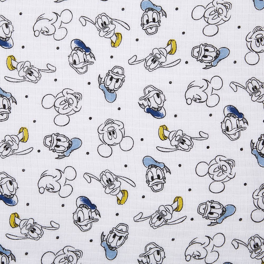 【aden + anais】モスリンスワドル4枚入り mickey stargazer   ESWC40006DIJB