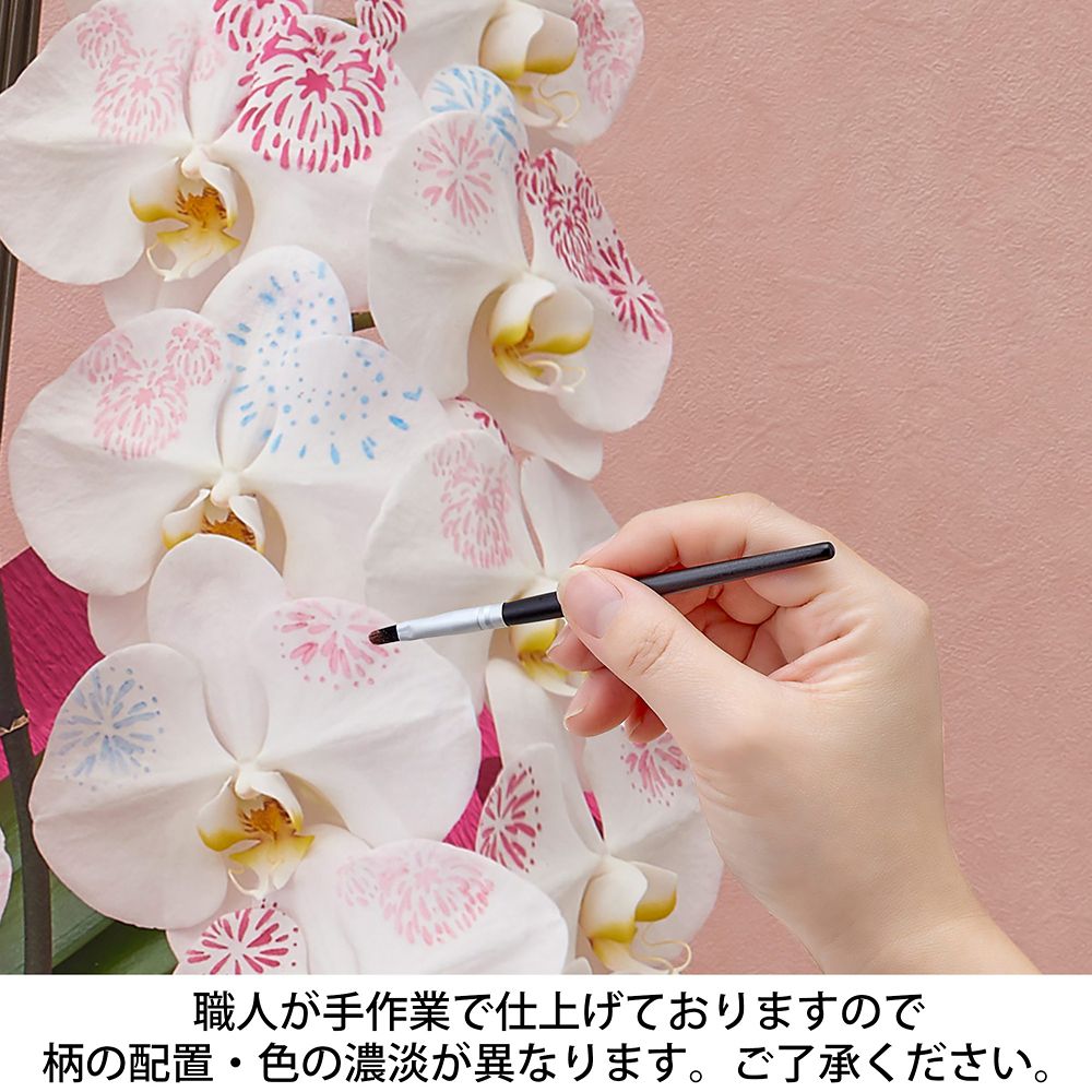 【受注生産】ディズニー ミディ胡蝶蘭「化粧蘭（Mickey）」　【TR6931】