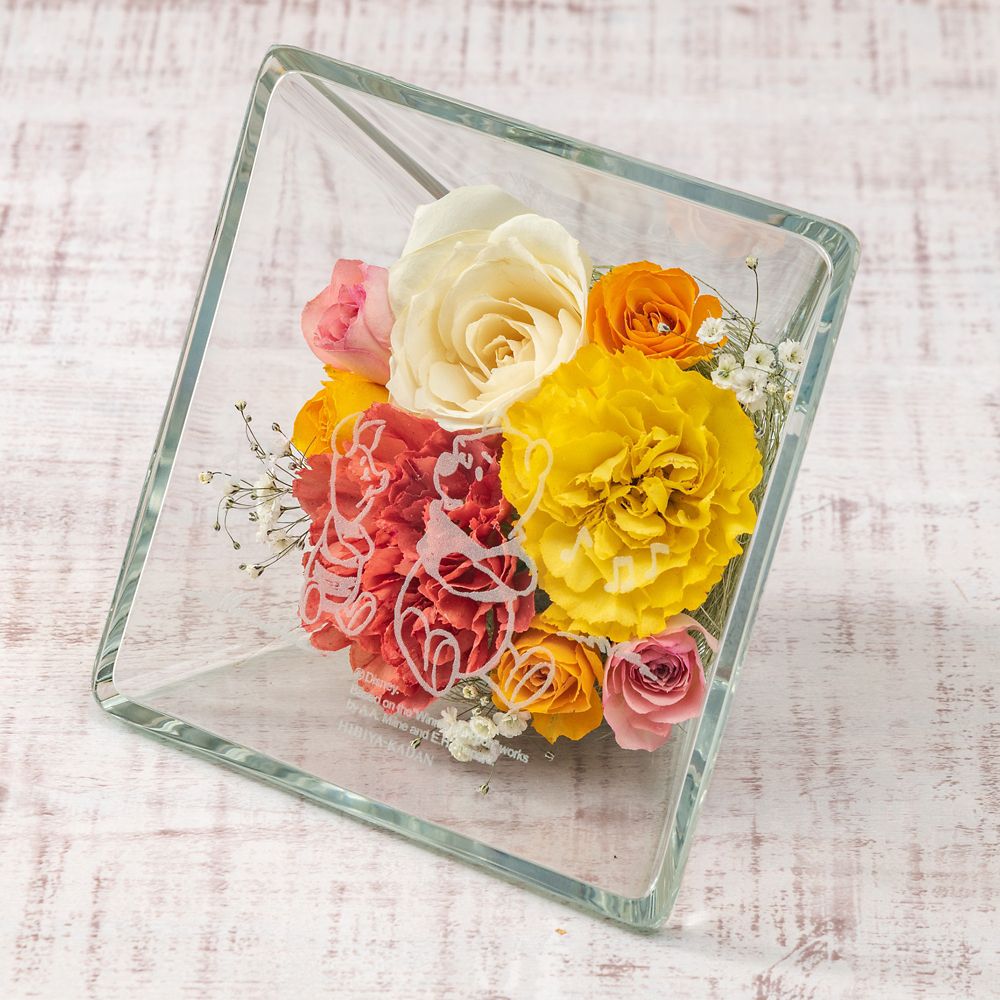 ディズニー ドライフラワー「エテルネルフルール・くまのプーさん」【沖縄届不可】