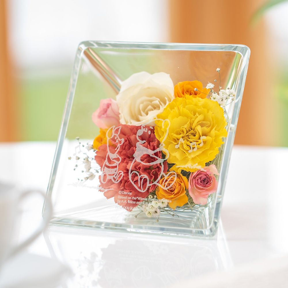 ディズニー ドライフラワー「エテルネルフルール・くまのプーさん」【沖縄届不可】