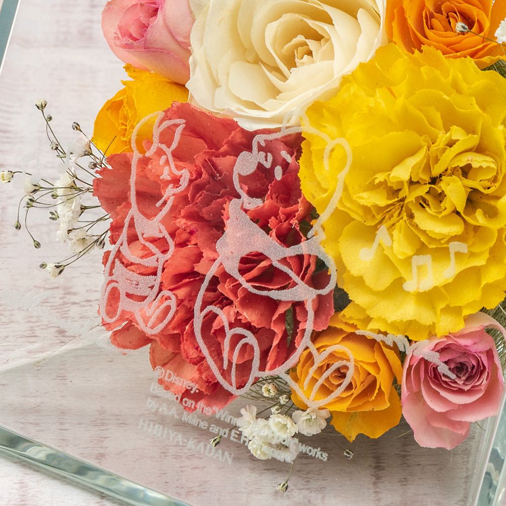 ディズニー ドライフラワー「エテルネルフルール・くまのプーさん」【沖縄届不可】