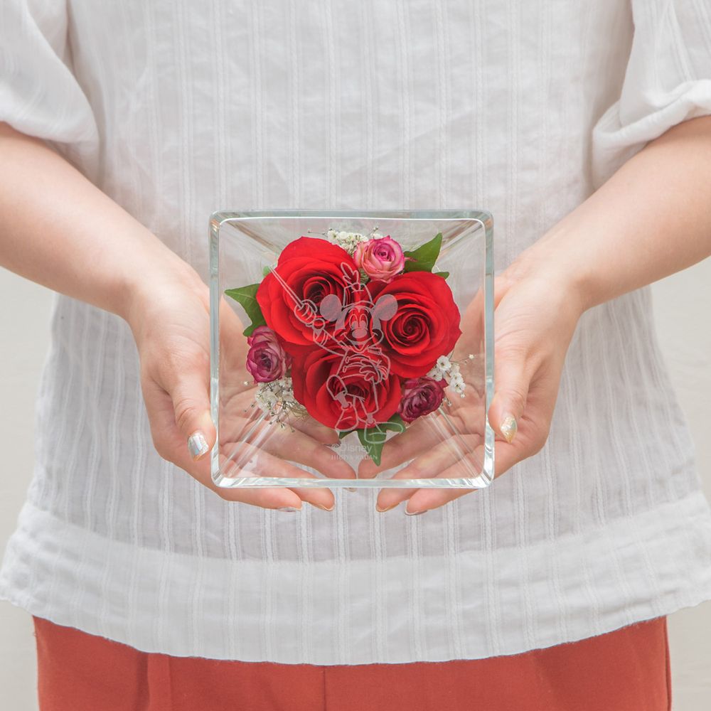 ディズニー ドライフラワー「エテルネルフルール・ミッキー」【沖縄届不可】