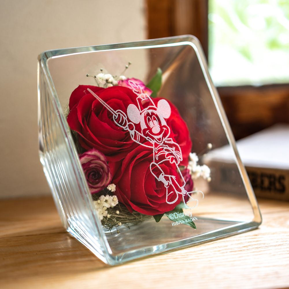 ディズニー ドライフラワー「エテルネルフルール・ミッキー」【沖縄届不可】