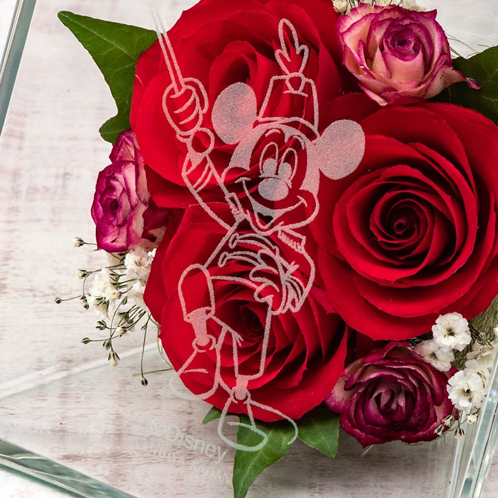 ディズニー ドライフラワー「エテルネルフルール・ミッキー」【沖縄届不可】